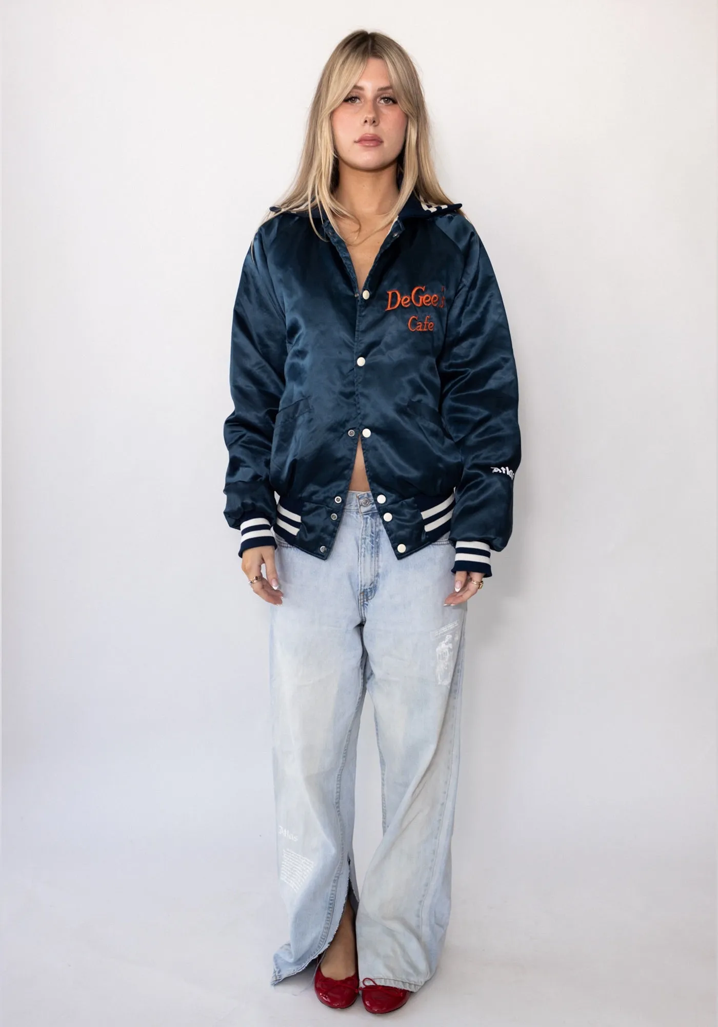 DeeGee Navy Bomber Jacket