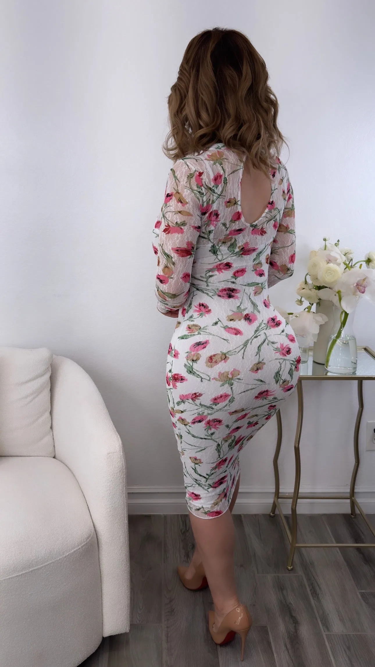 DESTINY PINK DRESS