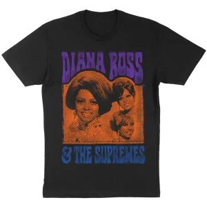 Diana Ross And The Supremes "Halftone Heads" T-Shirt