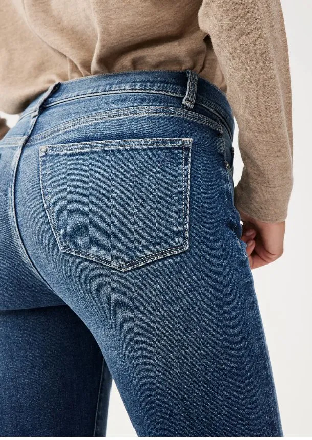 DL1961 - Florence Skinny Instasculpt Ankle Mid Distressed