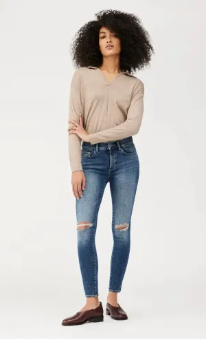 DL1961 - Florence Skinny Instasculpt Ankle Mid Distressed