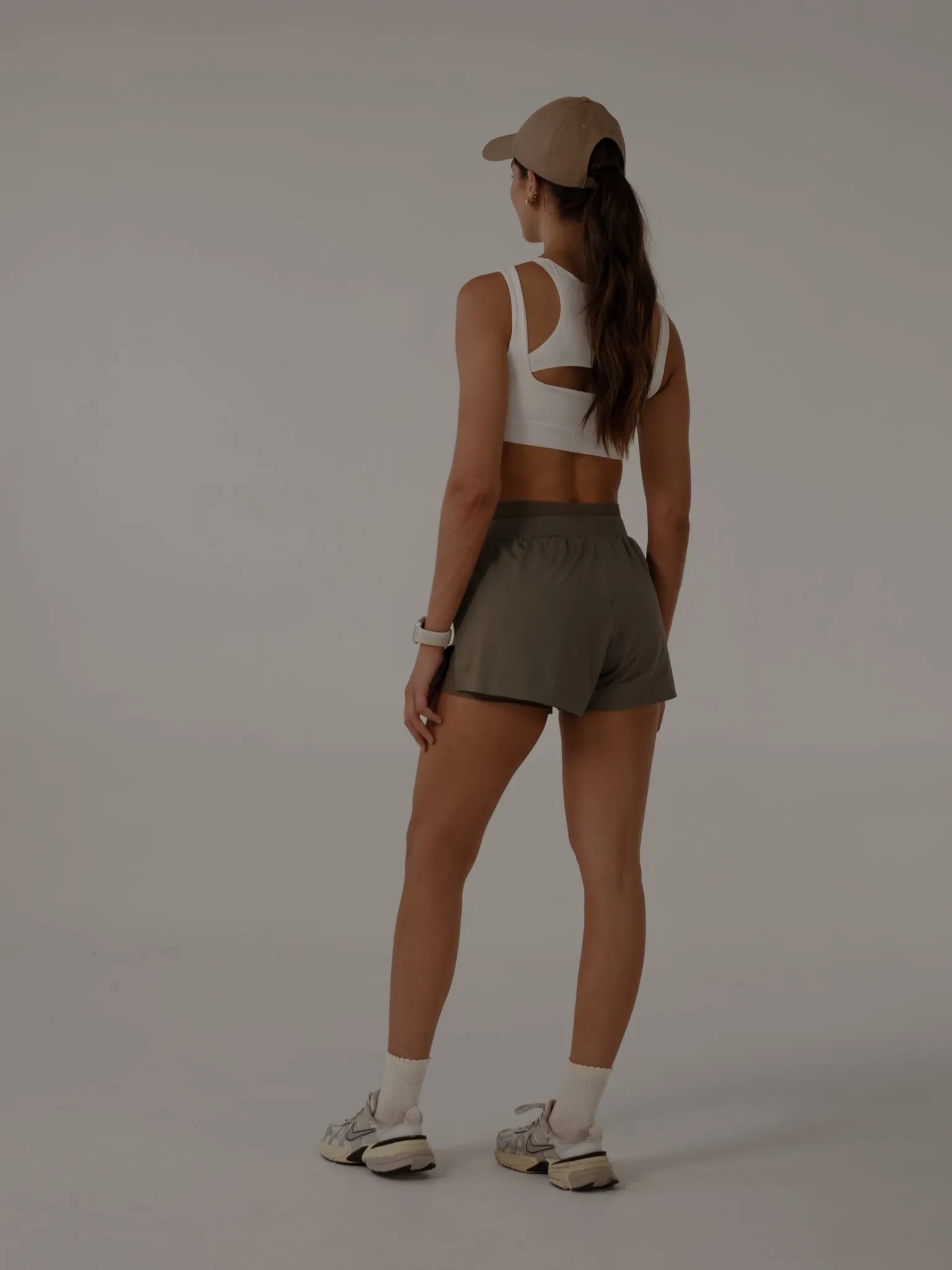 DOUBLE CROSS TOP  - SOFT WHITE