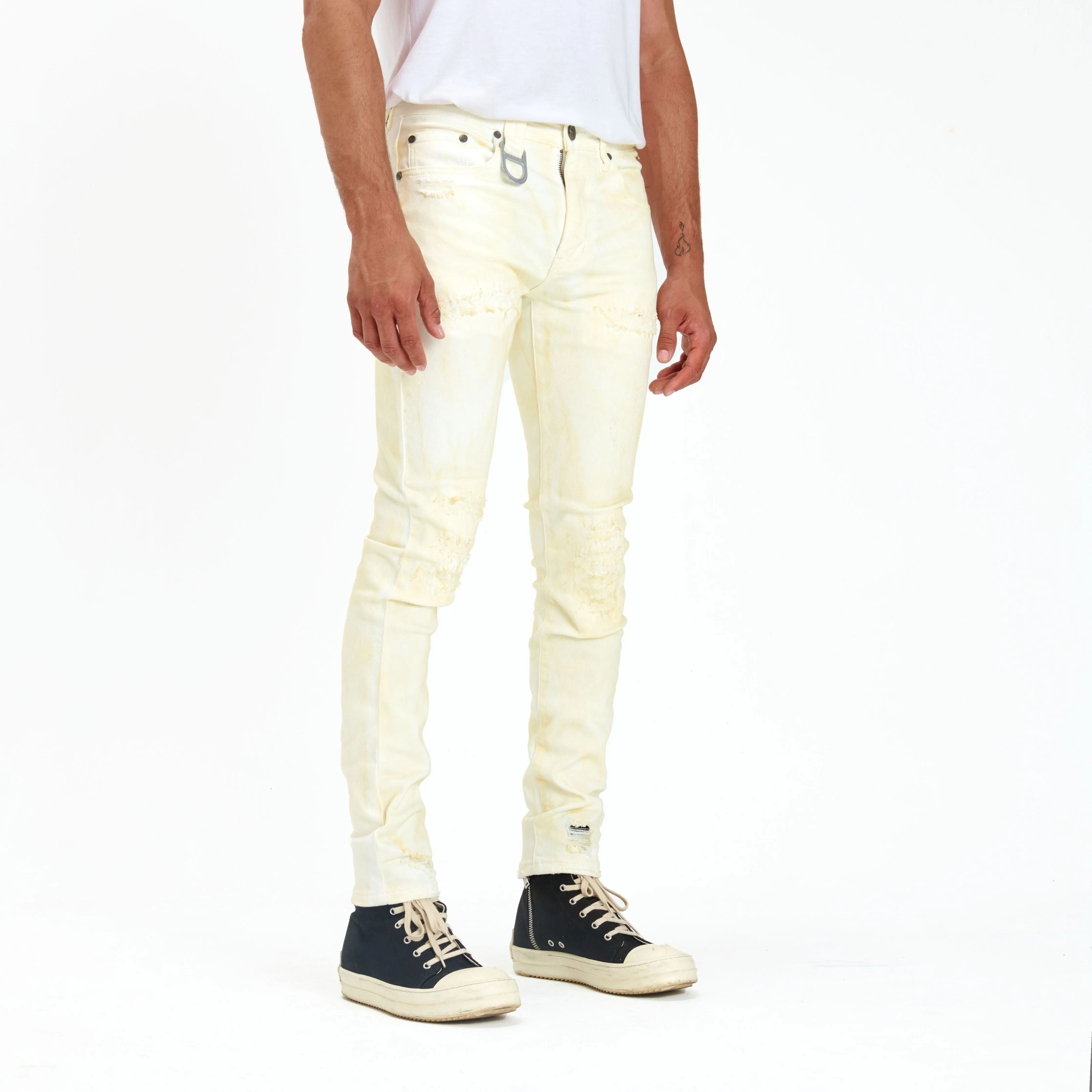 DOUGH DENIM (AGED WHITE CREAM)