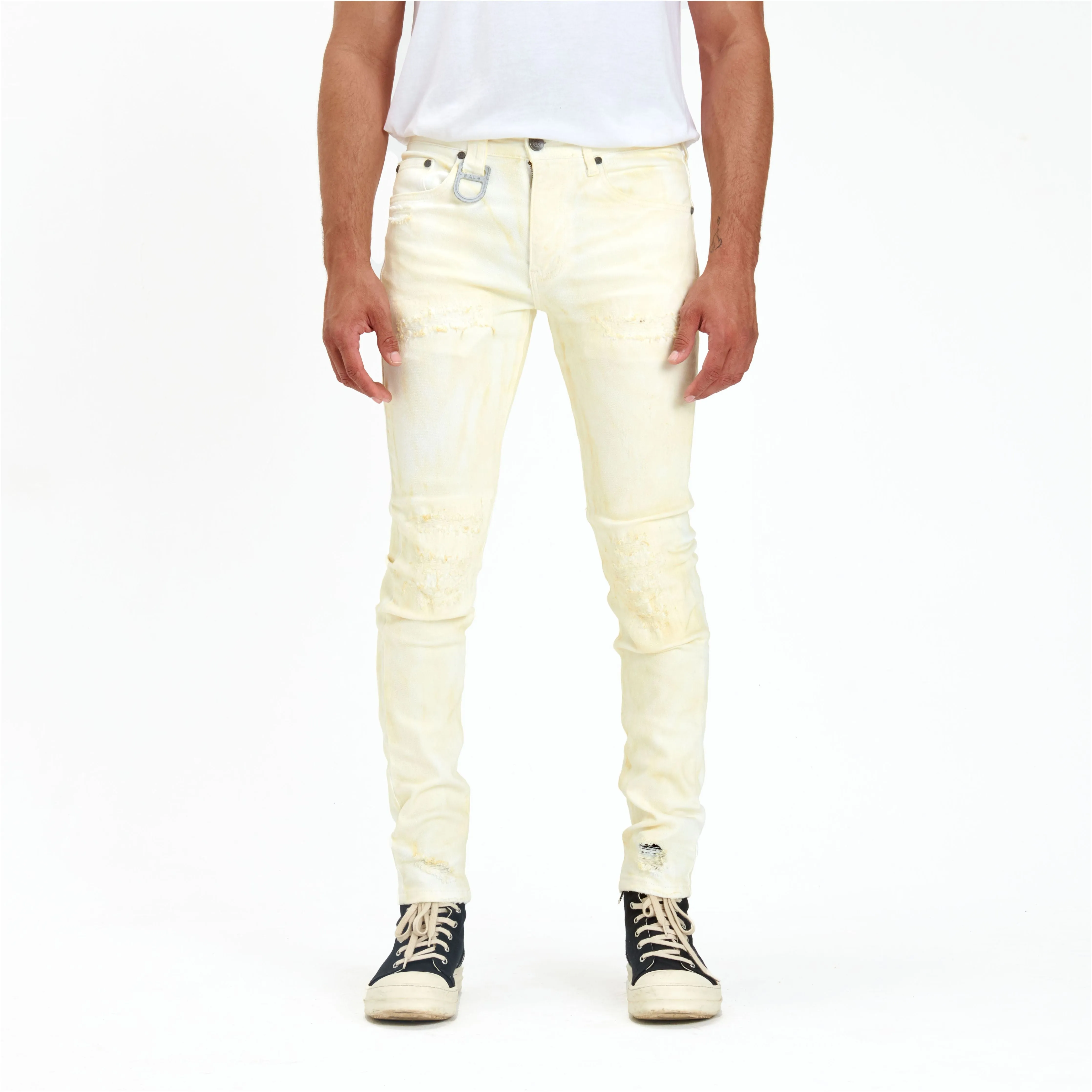 DOUGH DENIM (AGED WHITE CREAM)