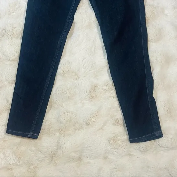 DUER Women’s Girlfriend Mid Rise Skinny Ankle Dark Denim Jeans Sz 31