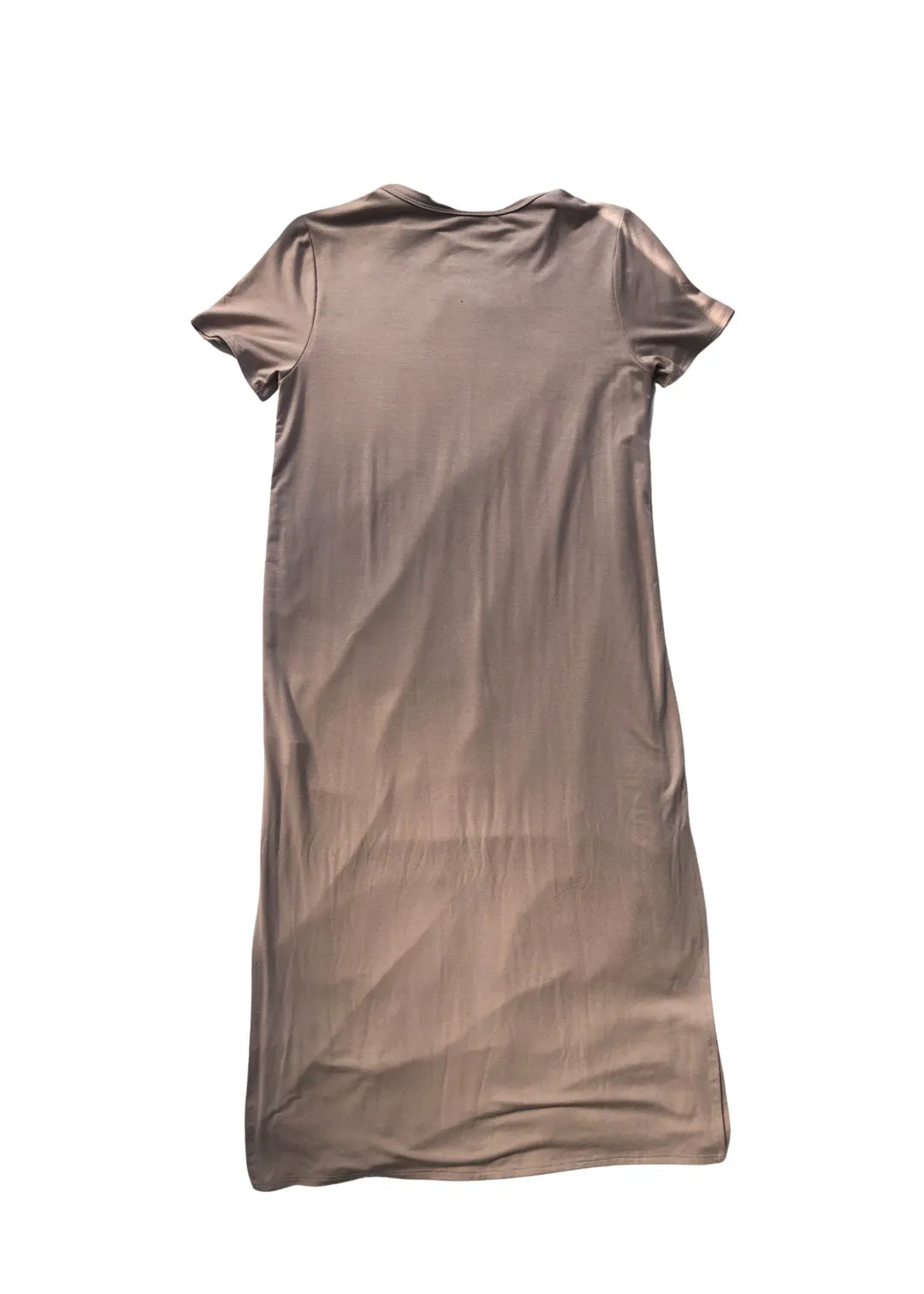 Ember T-Shirt Short Dress - Beige