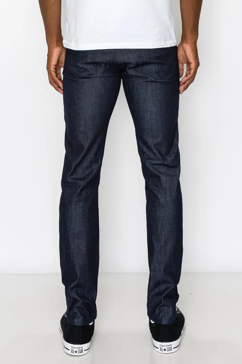 Essential  Raw Denim Skinny Jeans