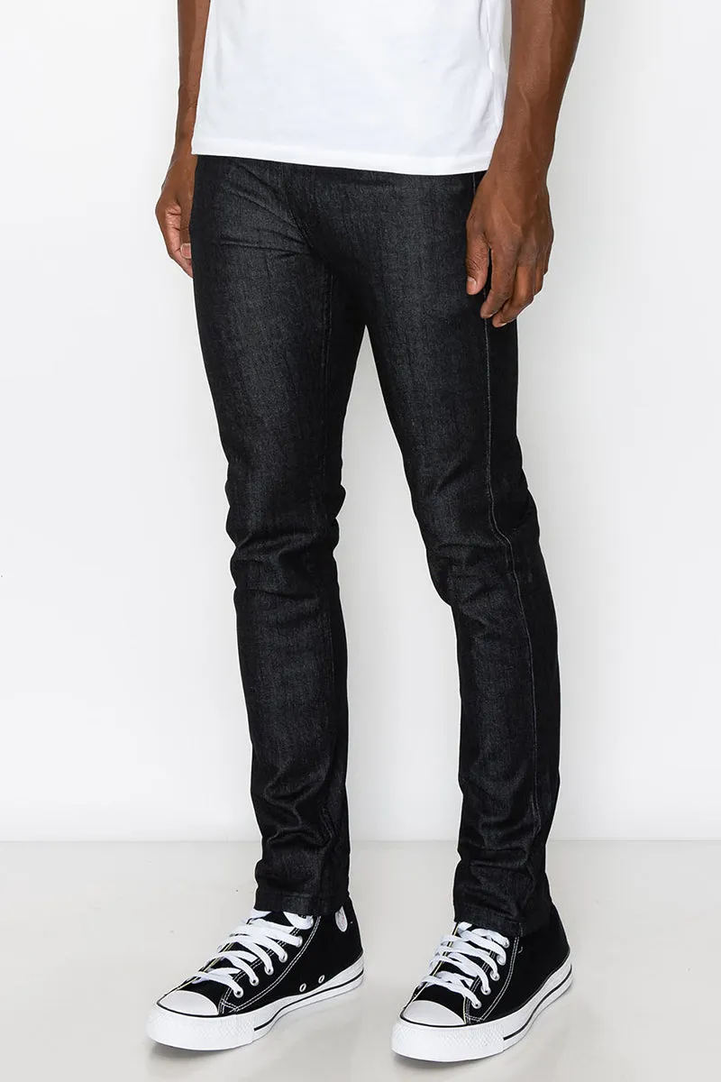 Essential  Raw Denim Skinny Jeans