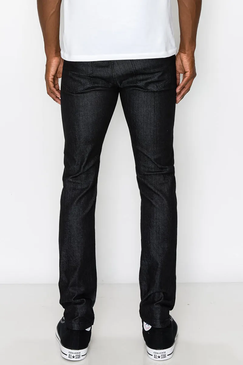 Essential  Raw Denim Skinny Jeans