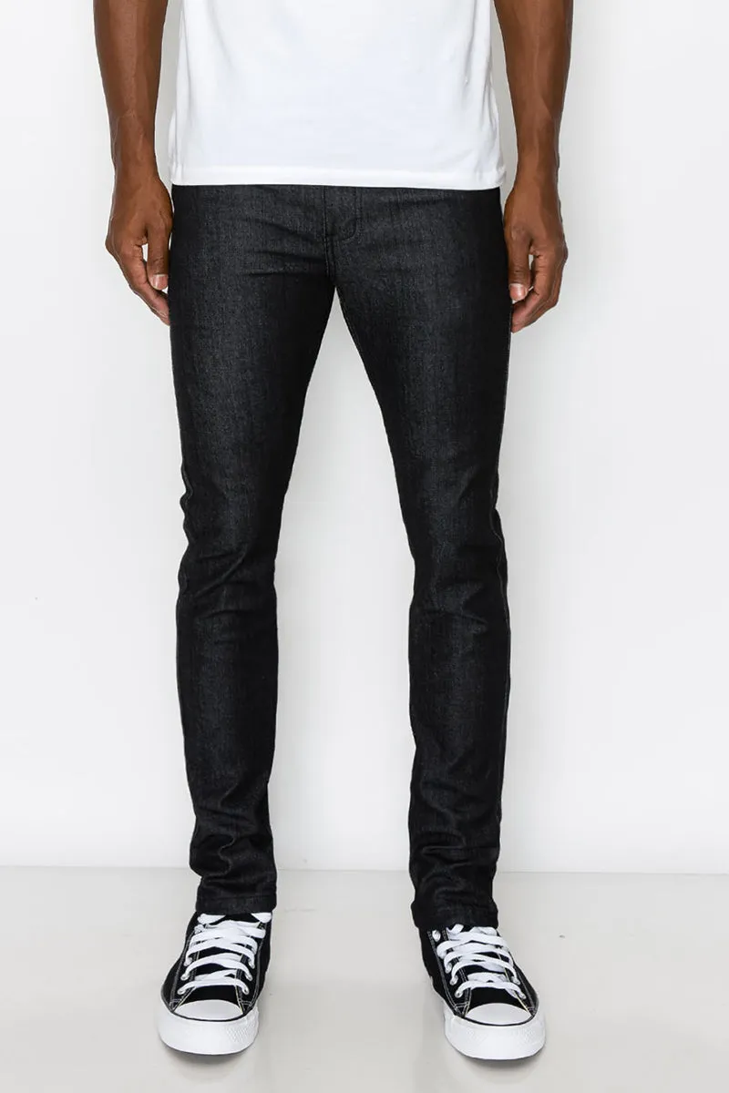 Essential  Raw Denim Skinny Jeans