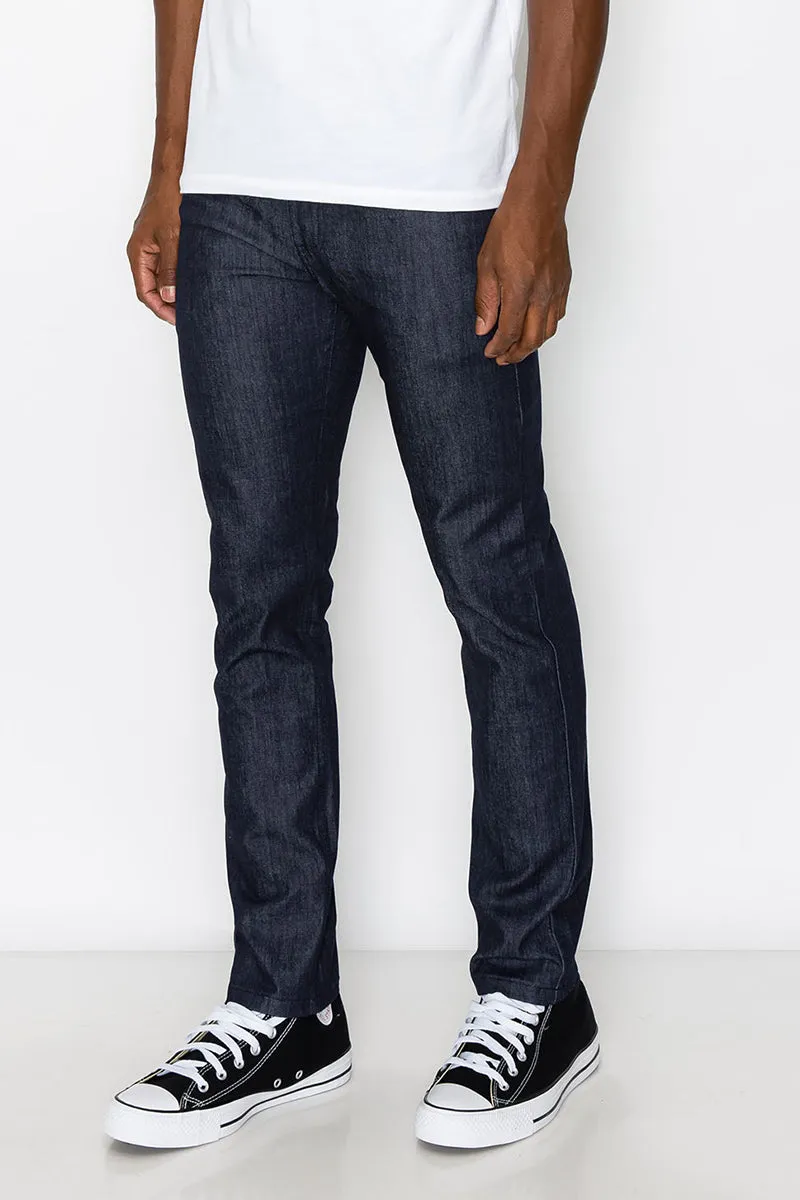 Essential  Raw Denim Skinny Jeans