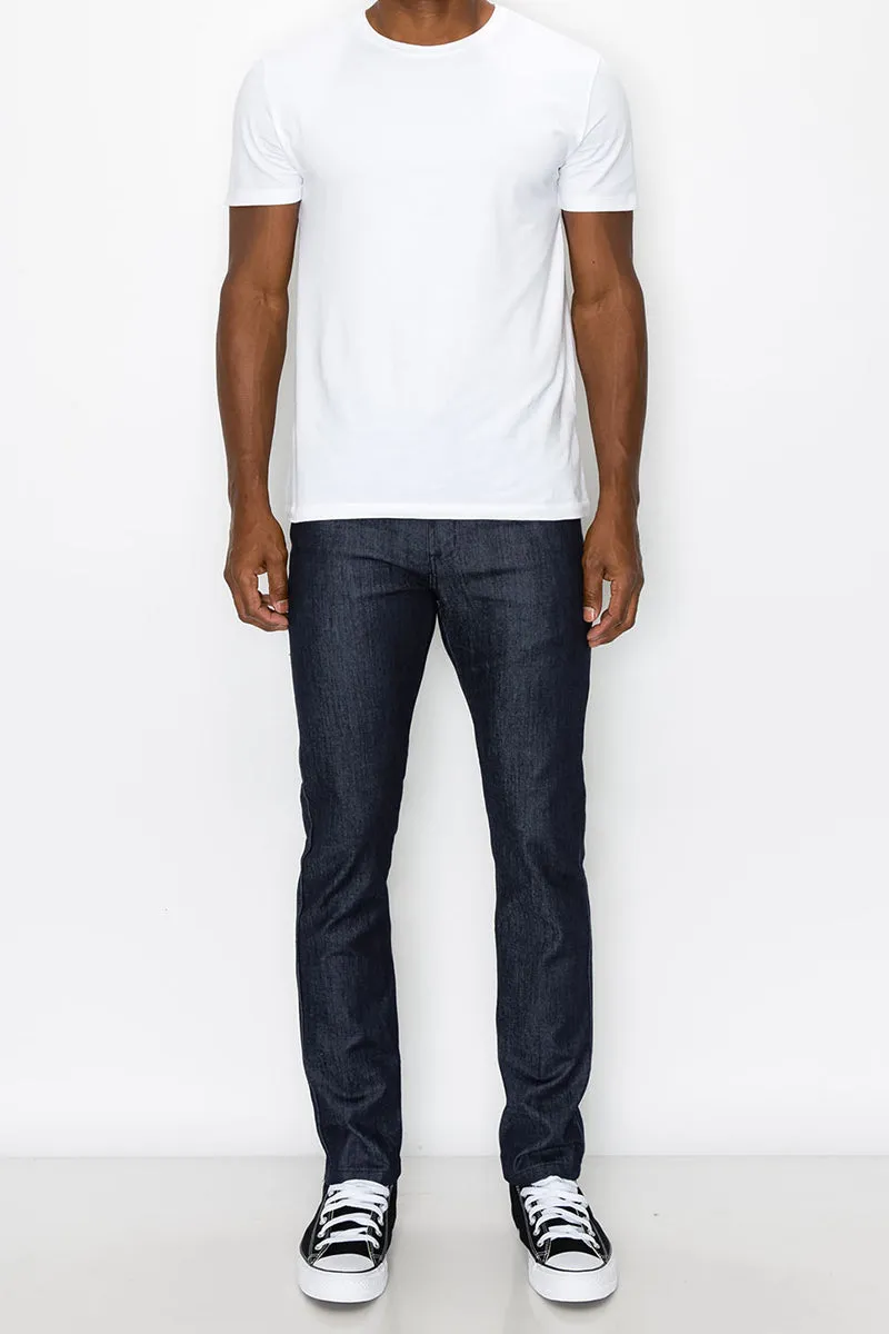 Essential  Raw Denim Skinny Jeans