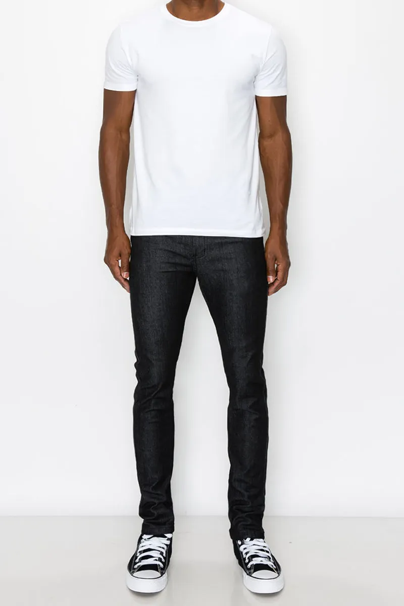 Essential  Raw Denim Skinny Jeans