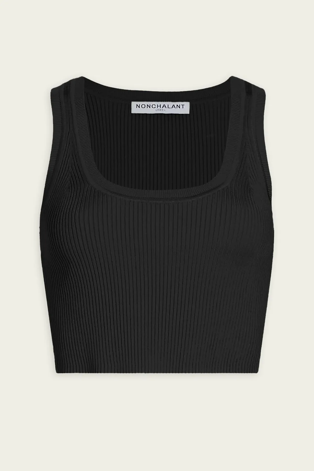 Eve Crop Top in Black