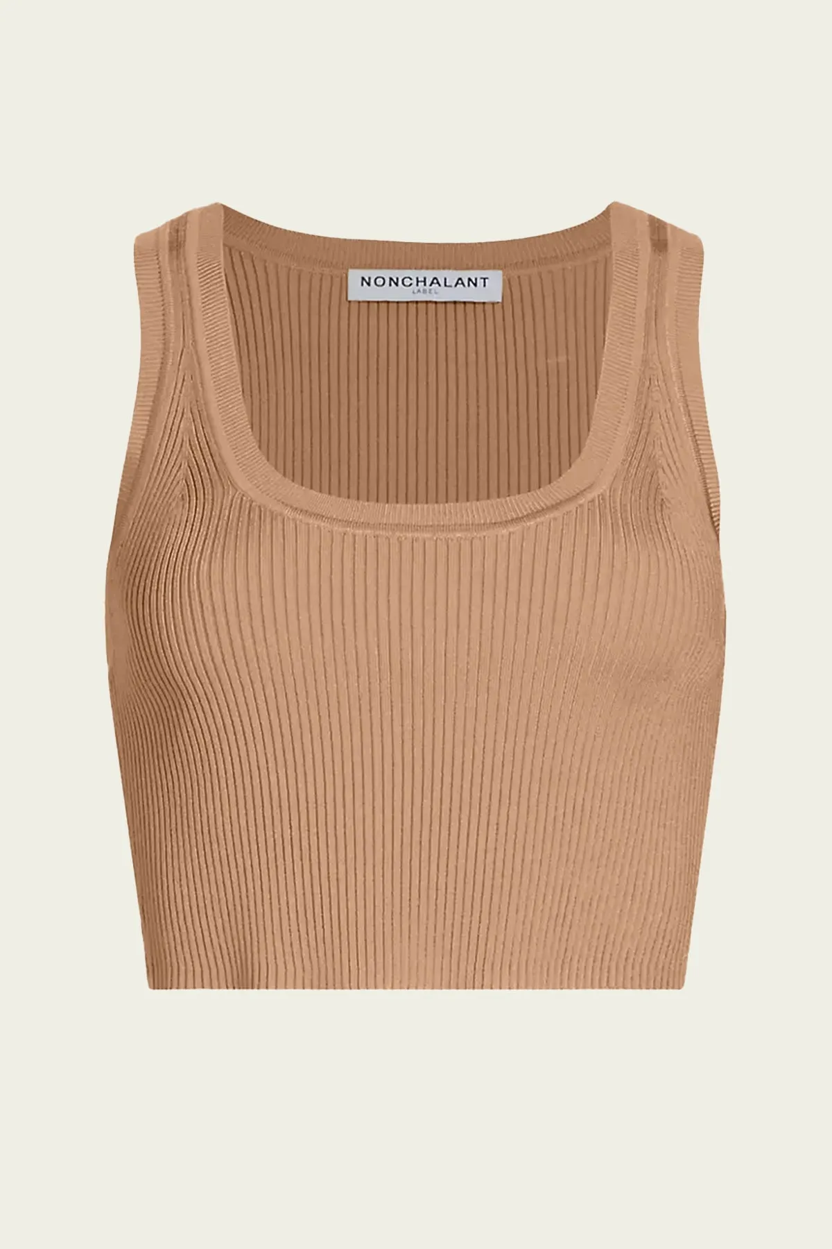 Eve Crop Top in Sand