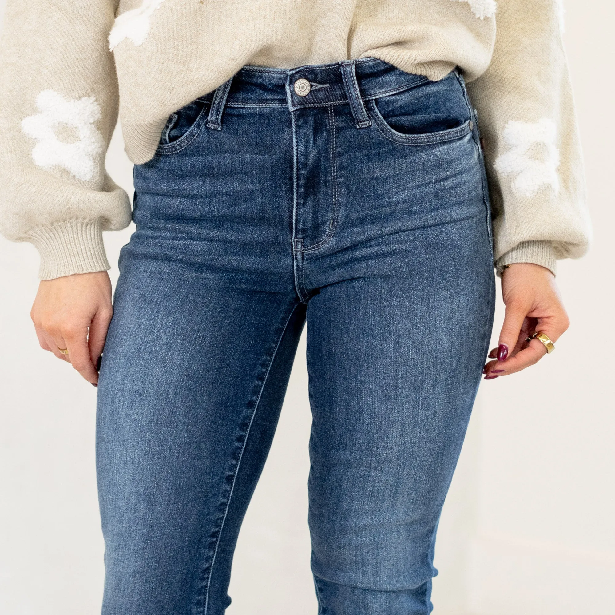 Evergreen Mid Rise Skinny Regular & Plus Sizes