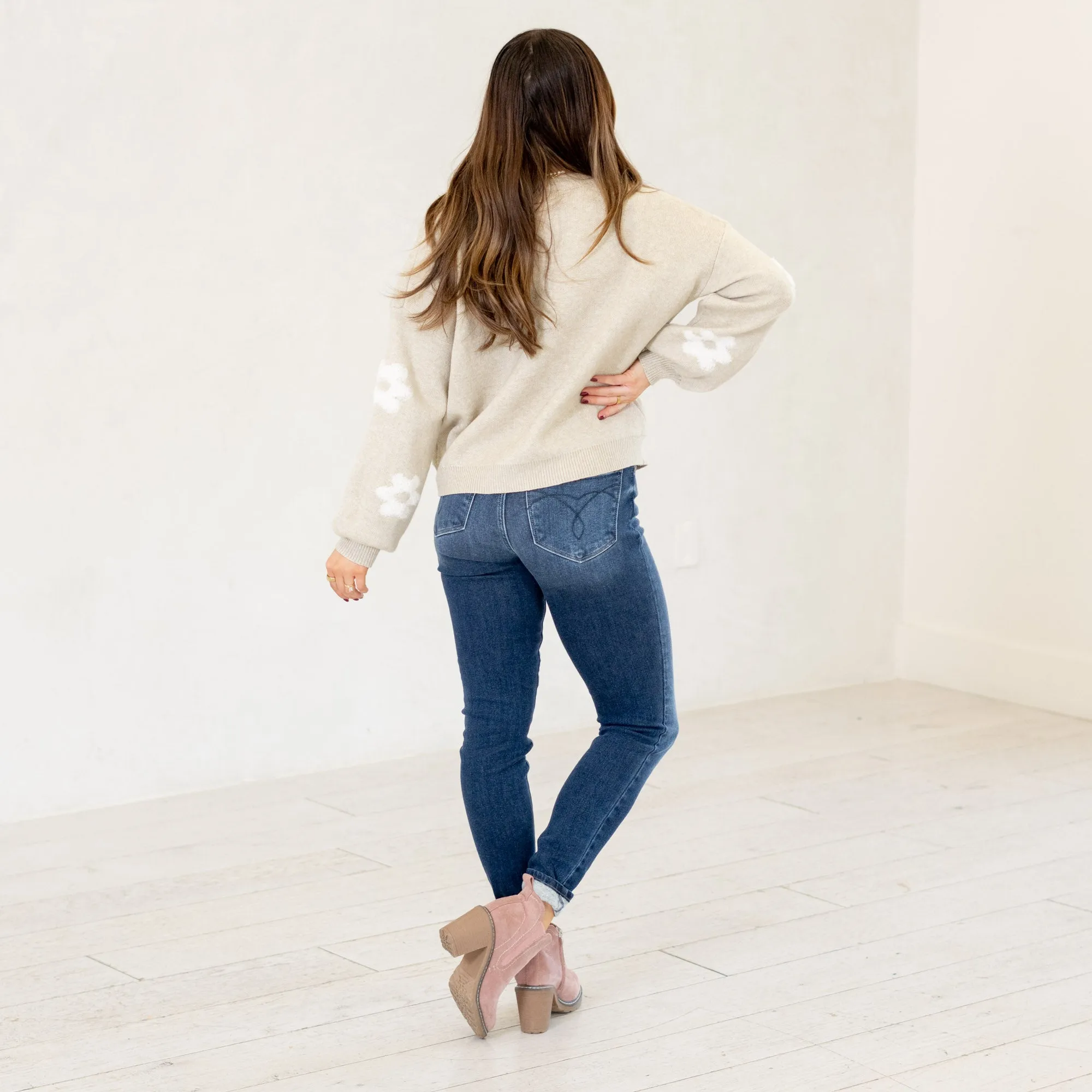 Evergreen Mid Rise Skinny Regular & Plus Sizes