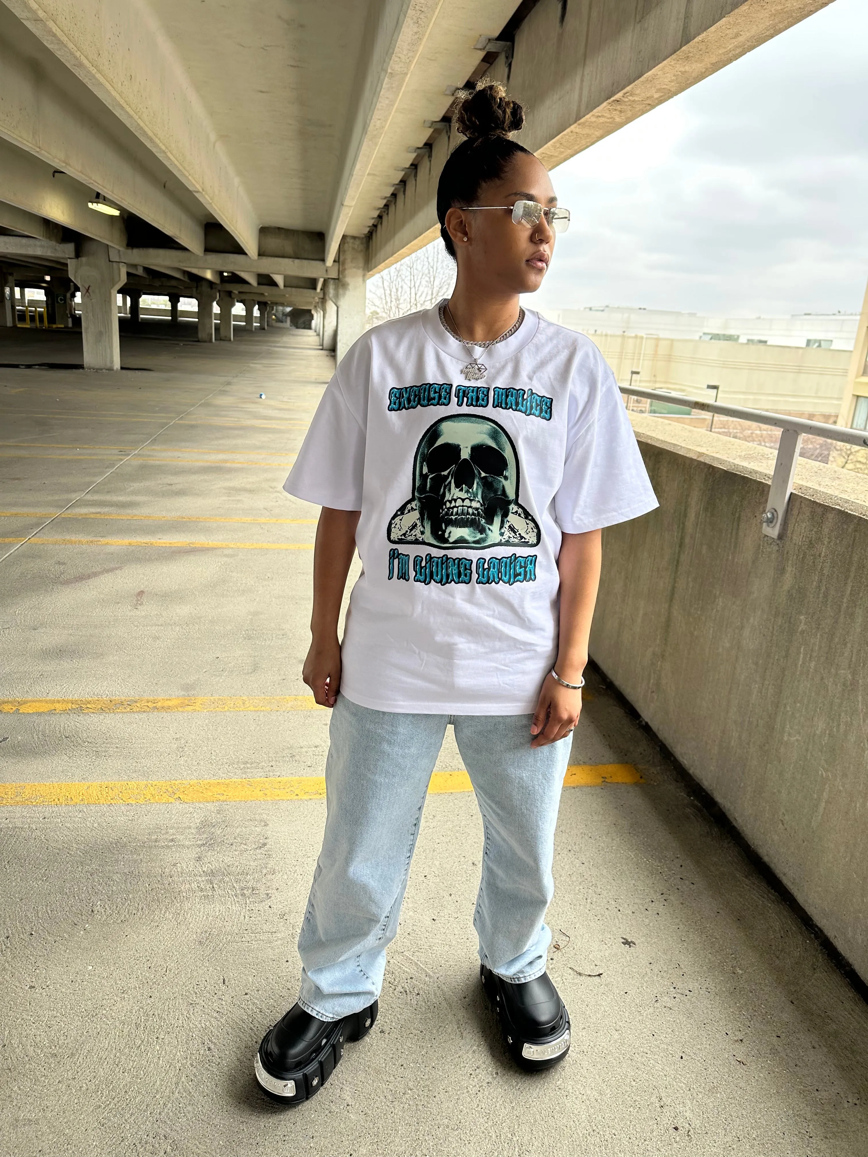 Excuse the Malice Oversized T Shirt