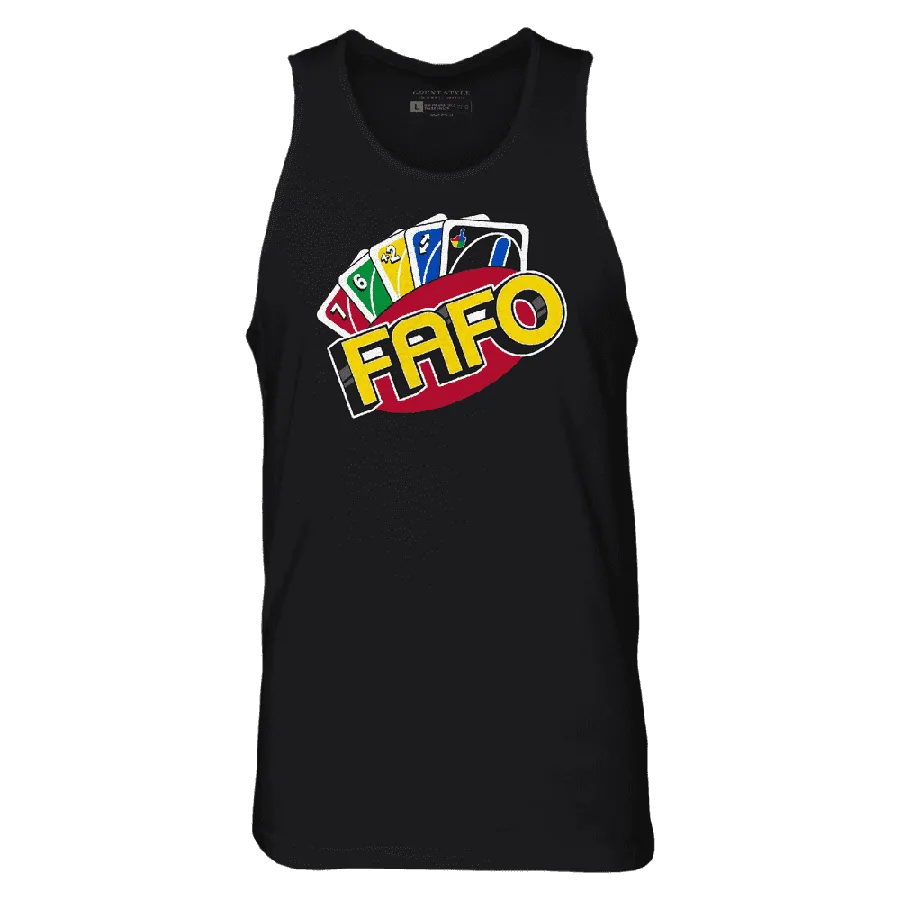 FAFO Wild Card Tank - Black