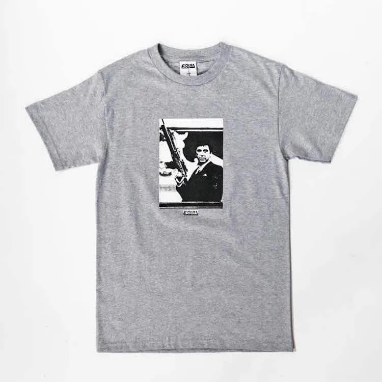 Fake Scum Scumface T-Shirt Grey