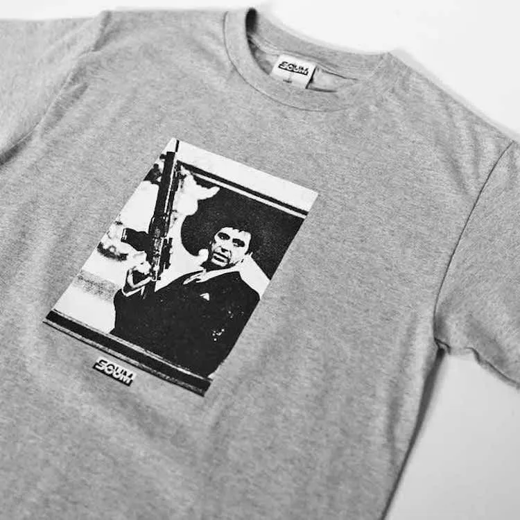 Fake Scum Scumface T-Shirt Grey