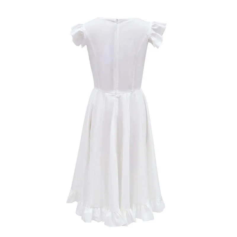 Fall Women Short Sleeves Daily Dresses
