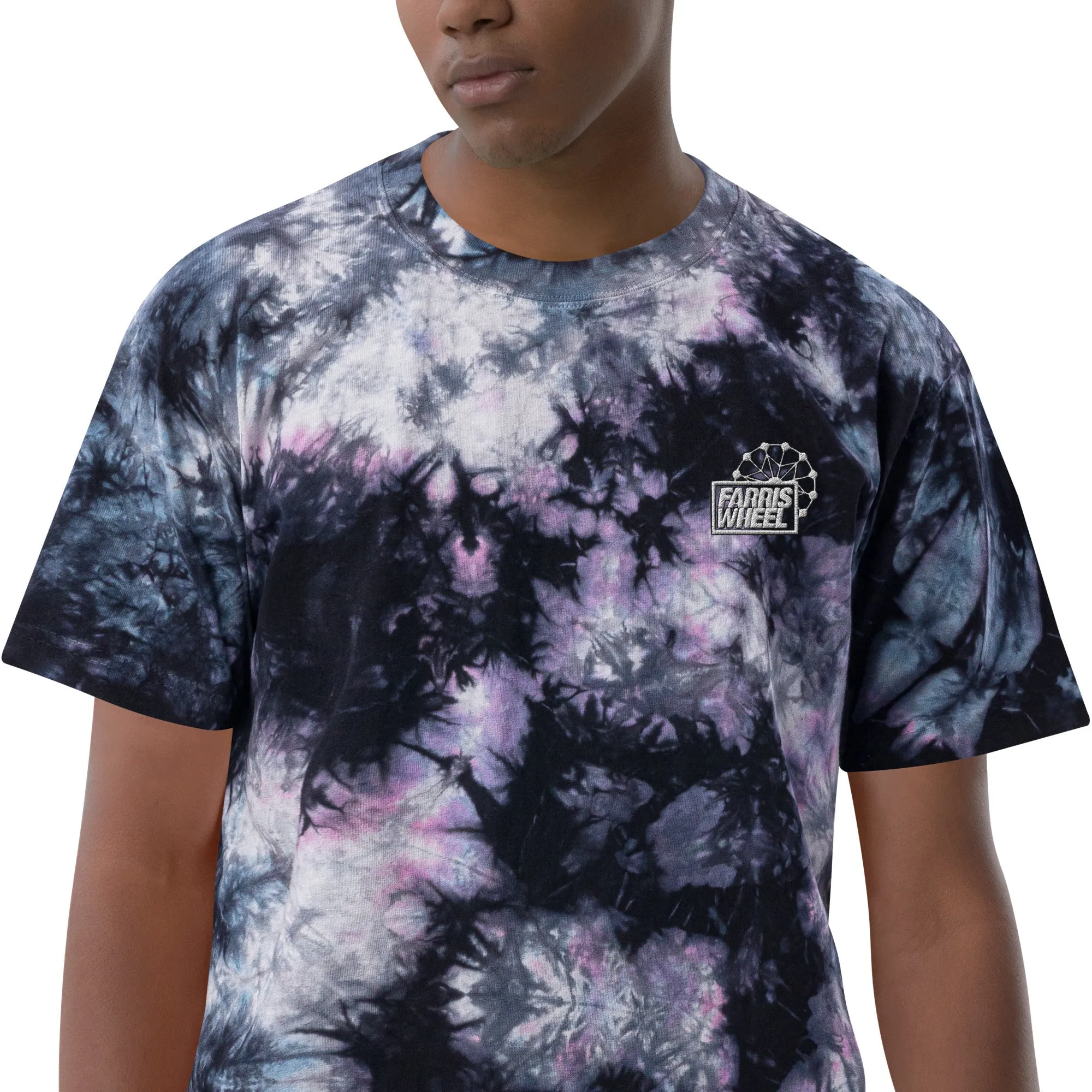 Farris Wheel Oversized Unisex Tie-dye T-shirt