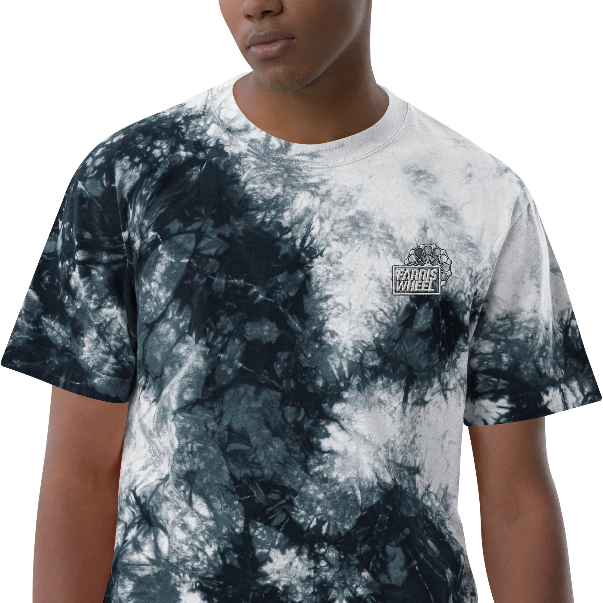 Farris Wheel Oversized Unisex Tie-dye T-shirt