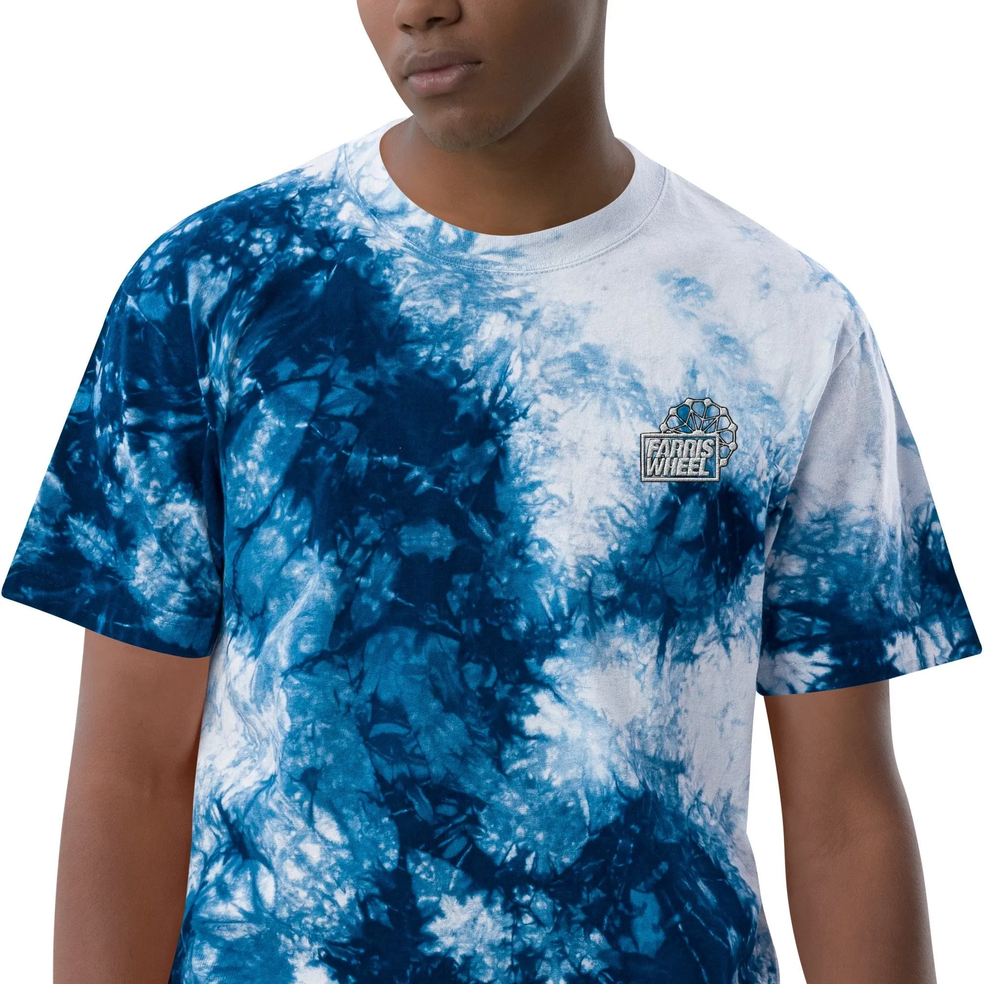 Farris Wheel Oversized Unisex Tie-dye T-shirt