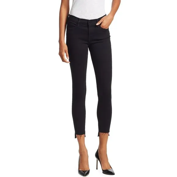Frame Le Skinny de Jeanne jeans in Film Noire