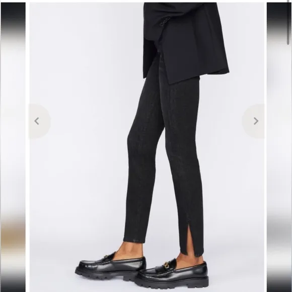 Frame Slit hem skinny jeans