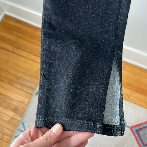 Frame Slit hem skinny jeans