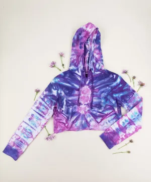 Freya Tie Dye Hoodie Crop Top