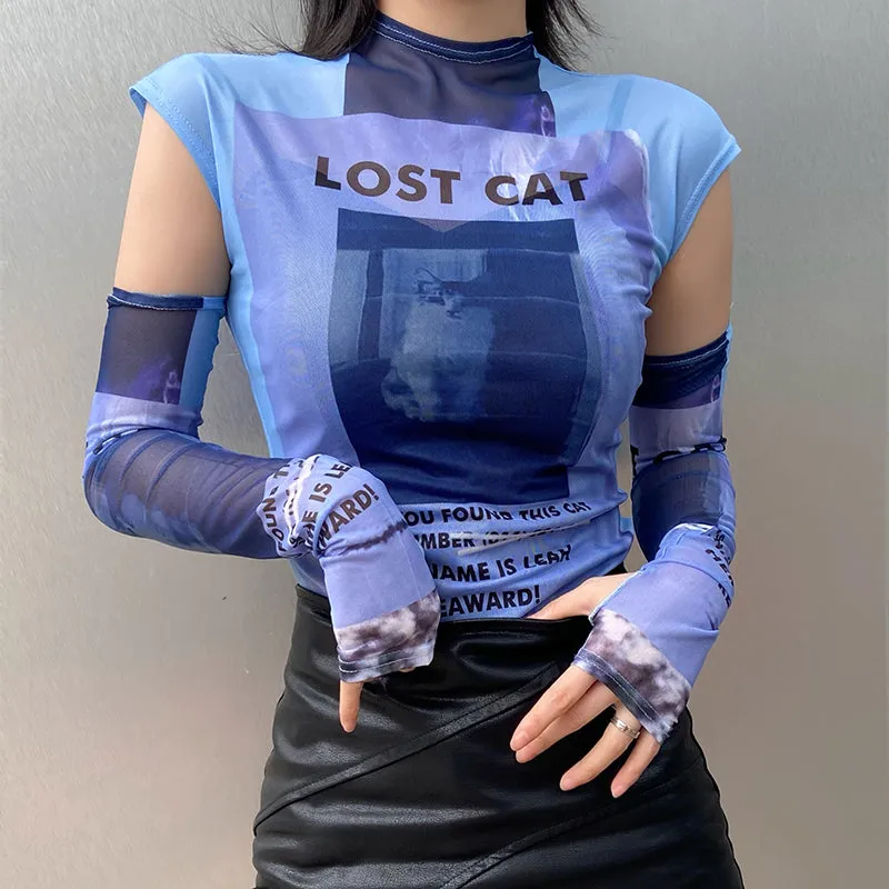 Futuristic Retro T-Shirt YC50010