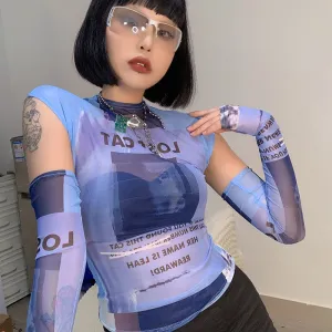 Futuristic Retro T-Shirt YC50010