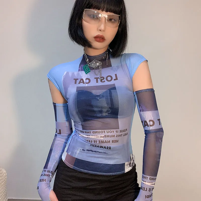 Futuristic Retro T-Shirt YC50010