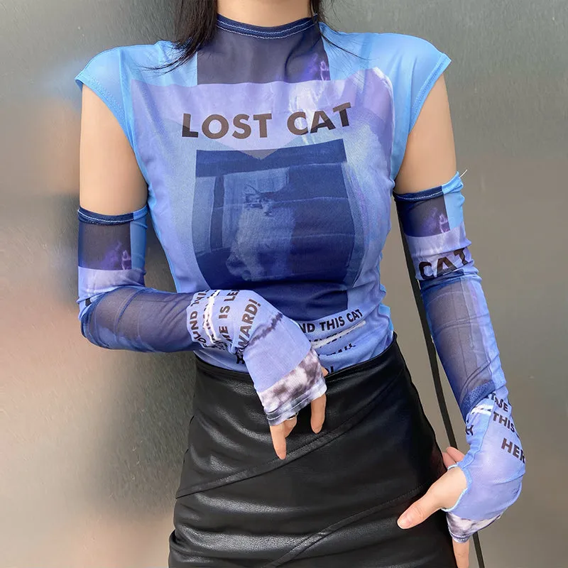 Futuristic Retro T-Shirt YC50010