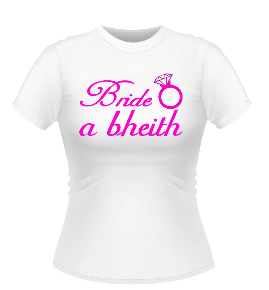 Gaeilge 'Bride to Be' Hen Party Tshirt