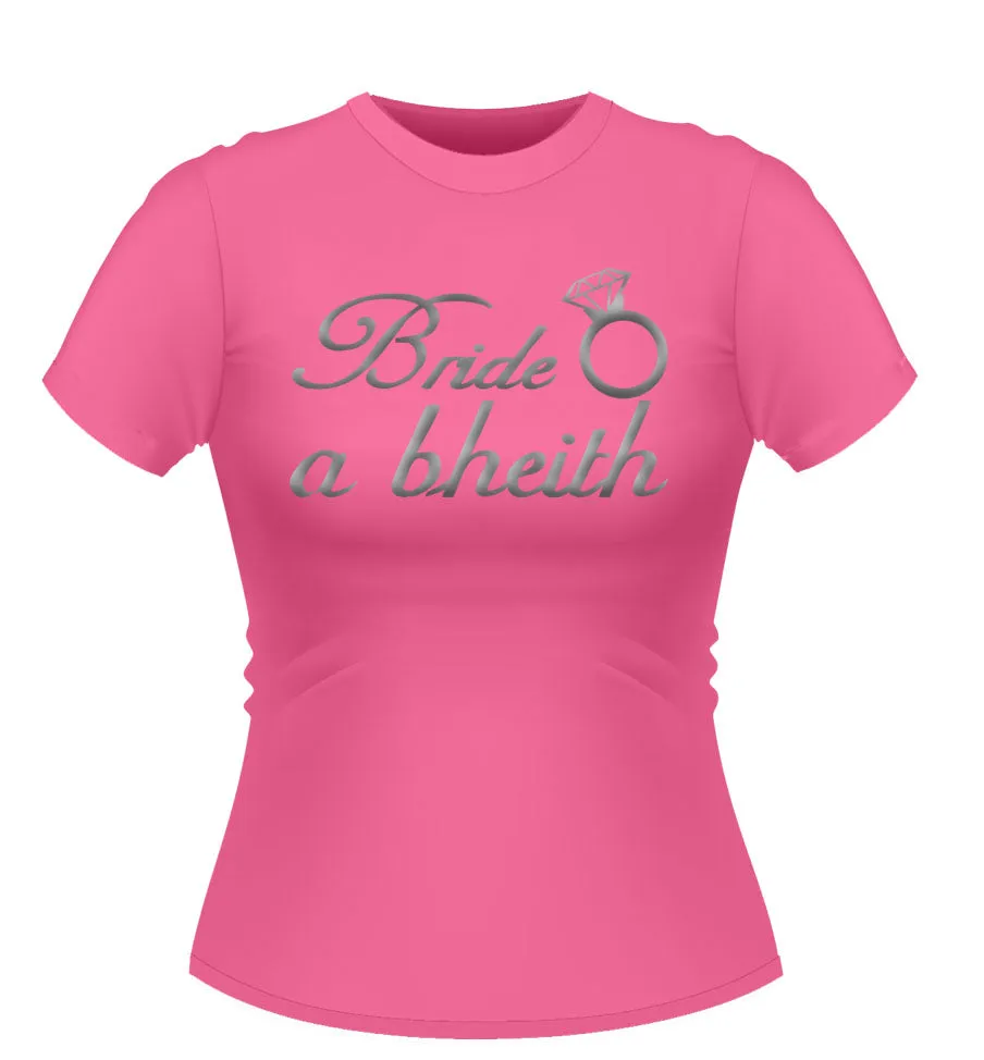 Gaeilge 'Bride to Be' Hen Party Tshirt