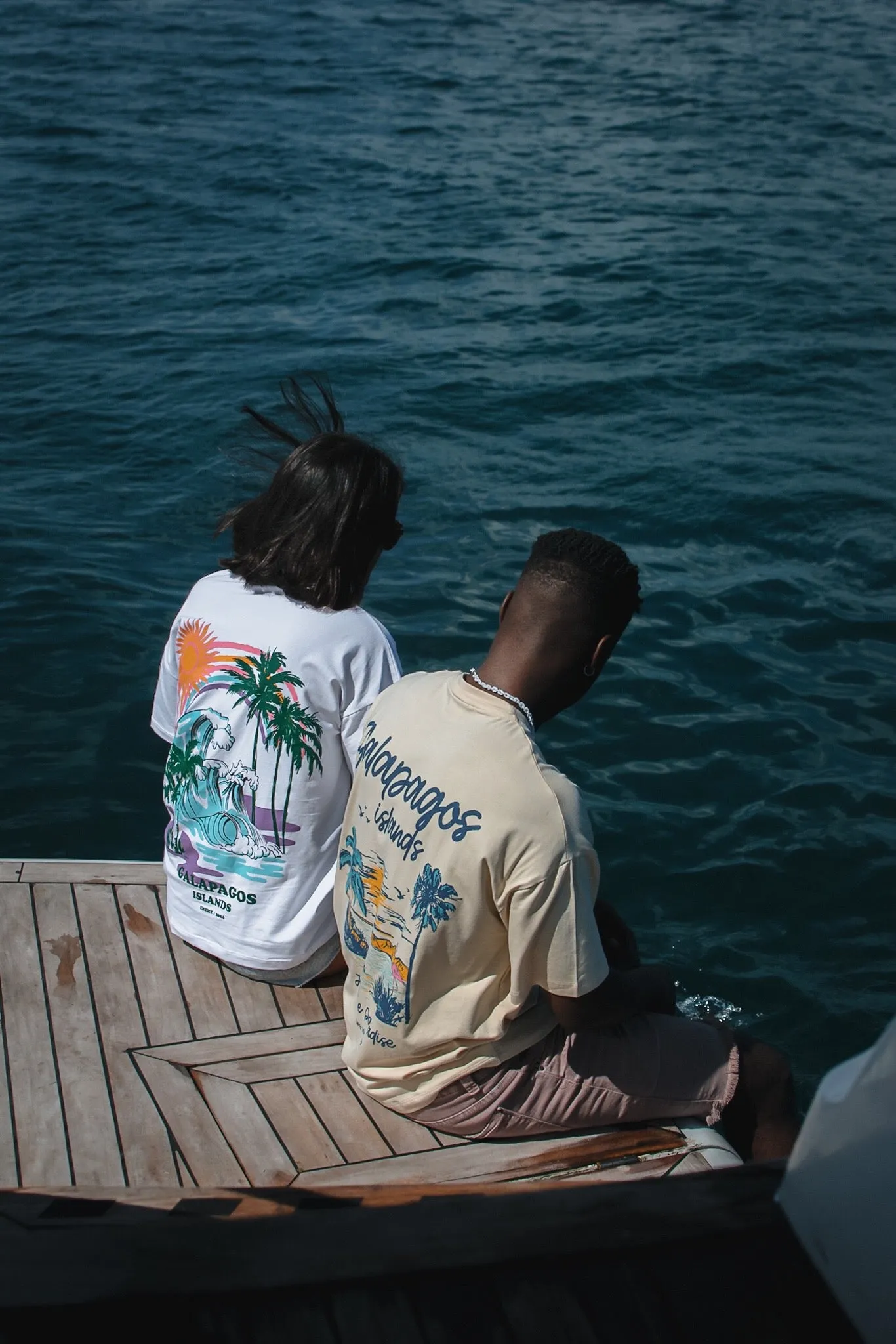 Galapagos Islands Just Like Paradise, Beige T-shirt