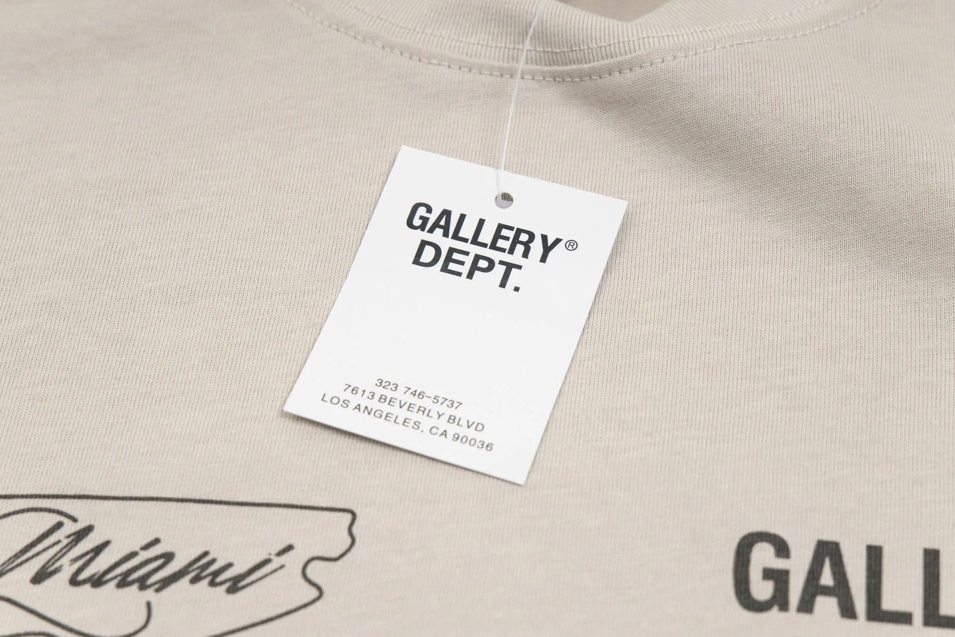 Gallery Dept. x Miami International Autodrone "Miami Grand Prix" MIA Merch Tee