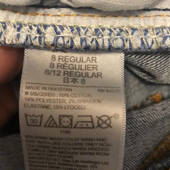 Gap True Skinny Blue Jeans - Size 29R