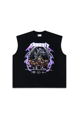 GENESIS REAPER CUT-OFF - BLACK