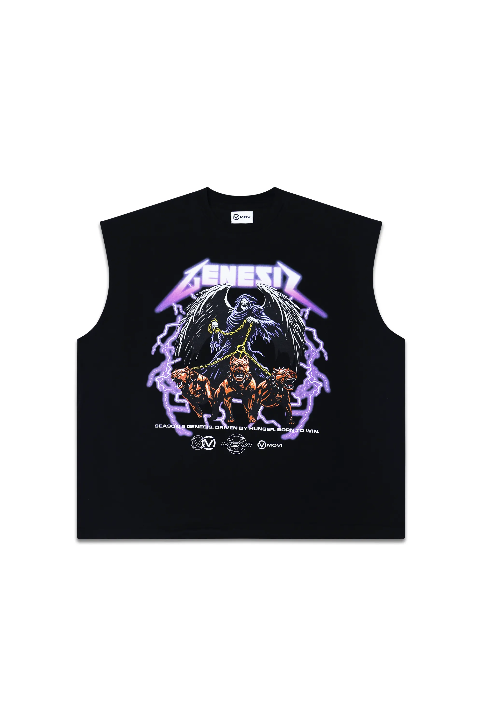 GENESIS REAPER CUT-OFF - BLACK