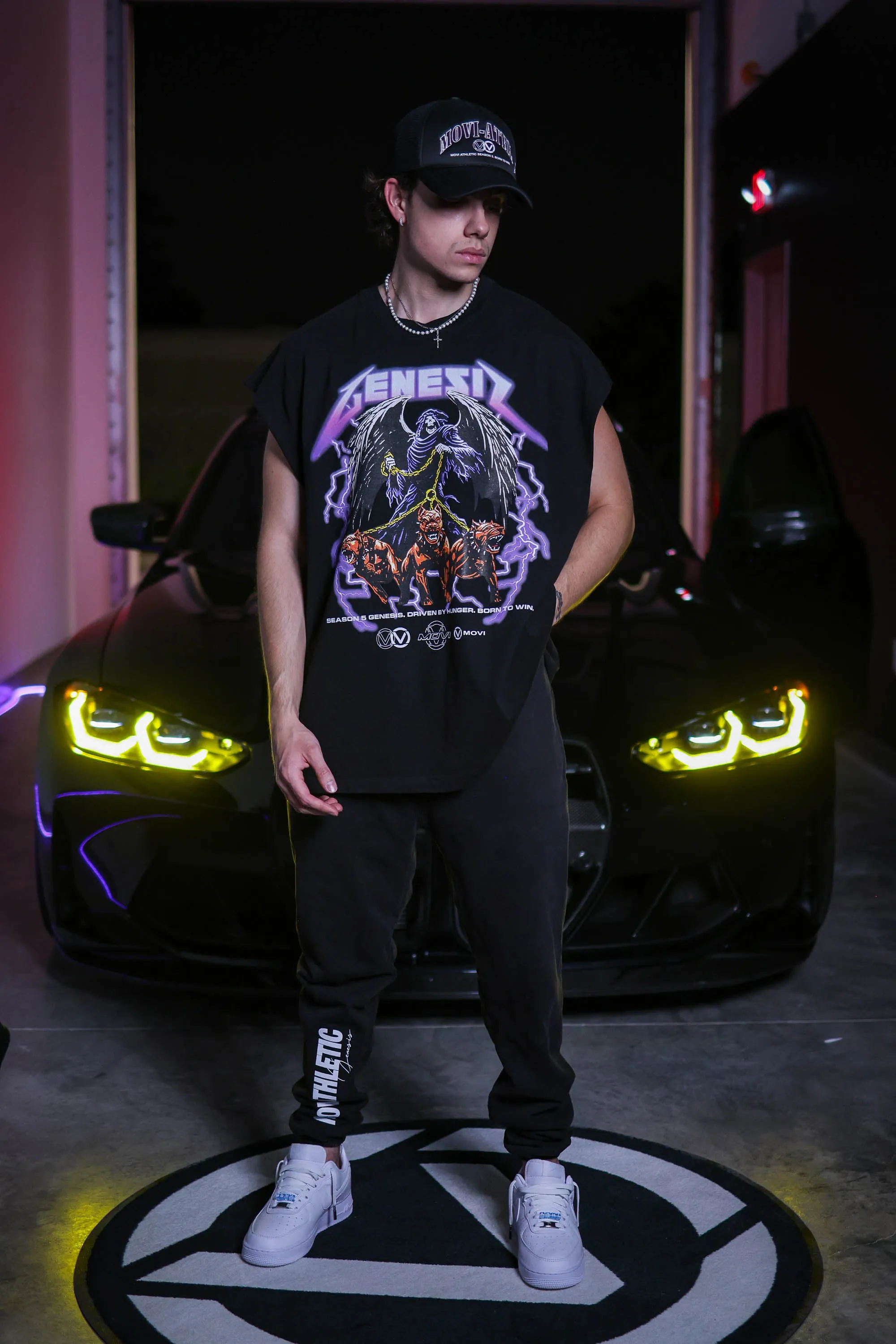 GENESIS REAPER CUT-OFF - BLACK