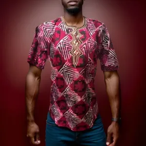 Ghanaian African Dashiki Tops (Unisex)