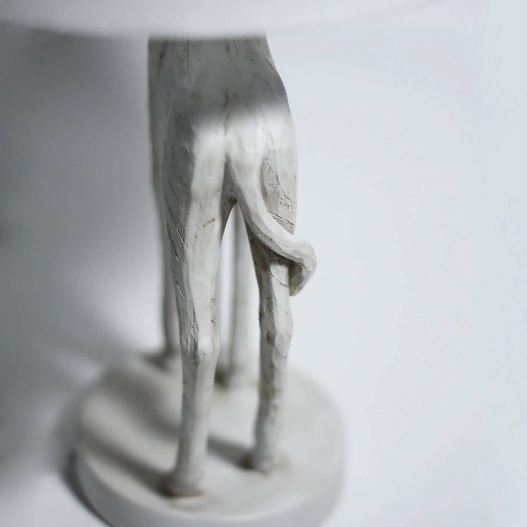 Giraffe Standing Table Lamp - White
