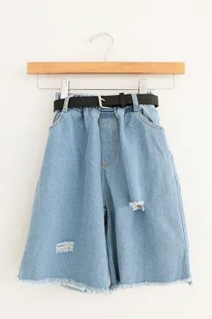 GIRL JEANS SHORTS | KIDS SIZE 7-16