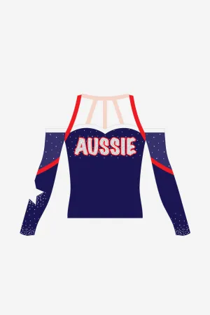 Girls Jnr Diamonds Long Top & Extra Crystals