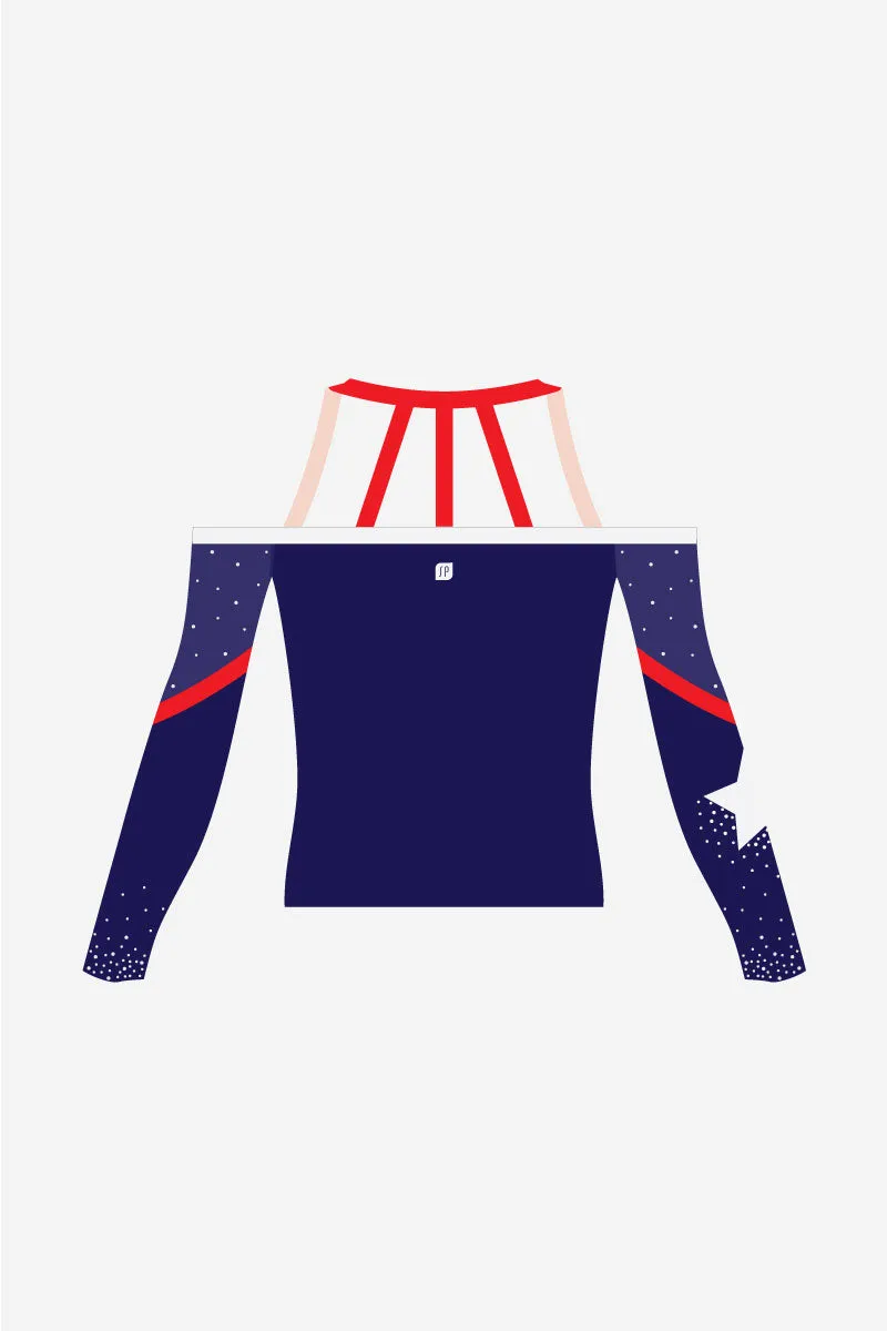 Girls Jnr Diamonds Long Top & Extra Crystals
